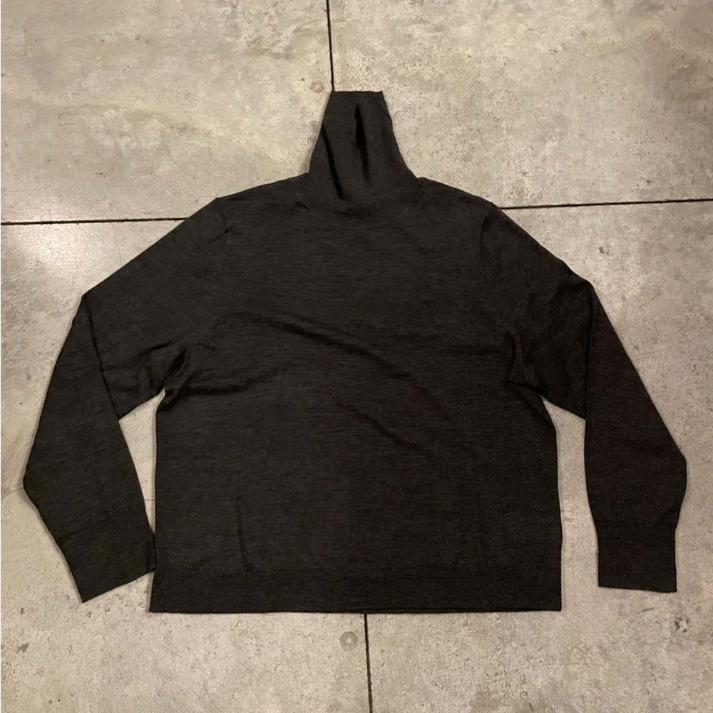 J. Crew 100% Merino Wool Turtleneck Sweater